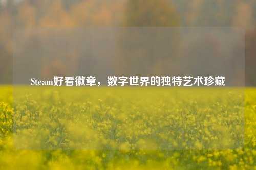 Steam好看徽章，数字世界的独特艺术珍藏