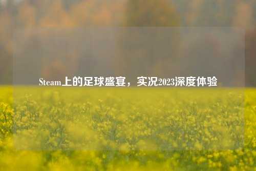 Steam上的足球盛宴，实况2023深度体验