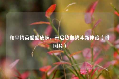 和平精英酷酷皮肤，开启热血战斗新体验（附图片）