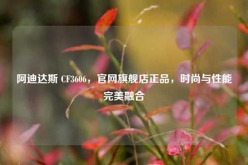 阿迪达斯 CF3606，官网旗舰店正品，时尚与性能完美融合