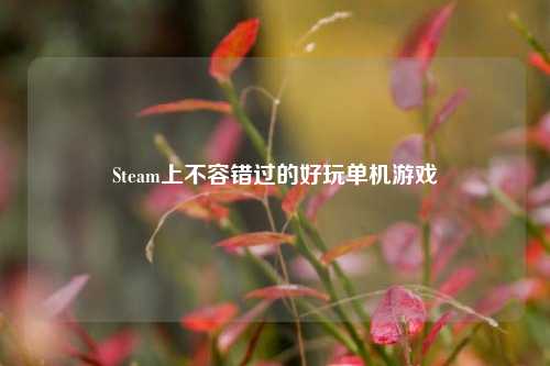 Steam上不容错过的好玩单机游戏