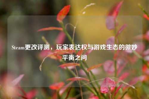 Steam更改评测，玩家表达权与游戏生态的微妙平衡之问