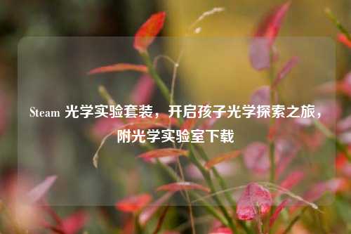 Steam 光学实验套装，开启孩子光学探索之旅，附光学实验室下载