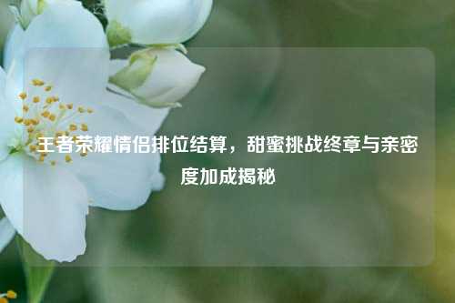 王者荣耀情侣排位结算，甜蜜挑战终章与亲密度加成揭秘