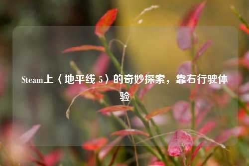 Steam上〈地平线 5〉的奇妙探索，靠右行驶体验