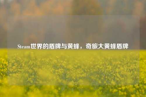 Steam世界的盾牌与黄蜂，奇旅大黄蜂盾牌